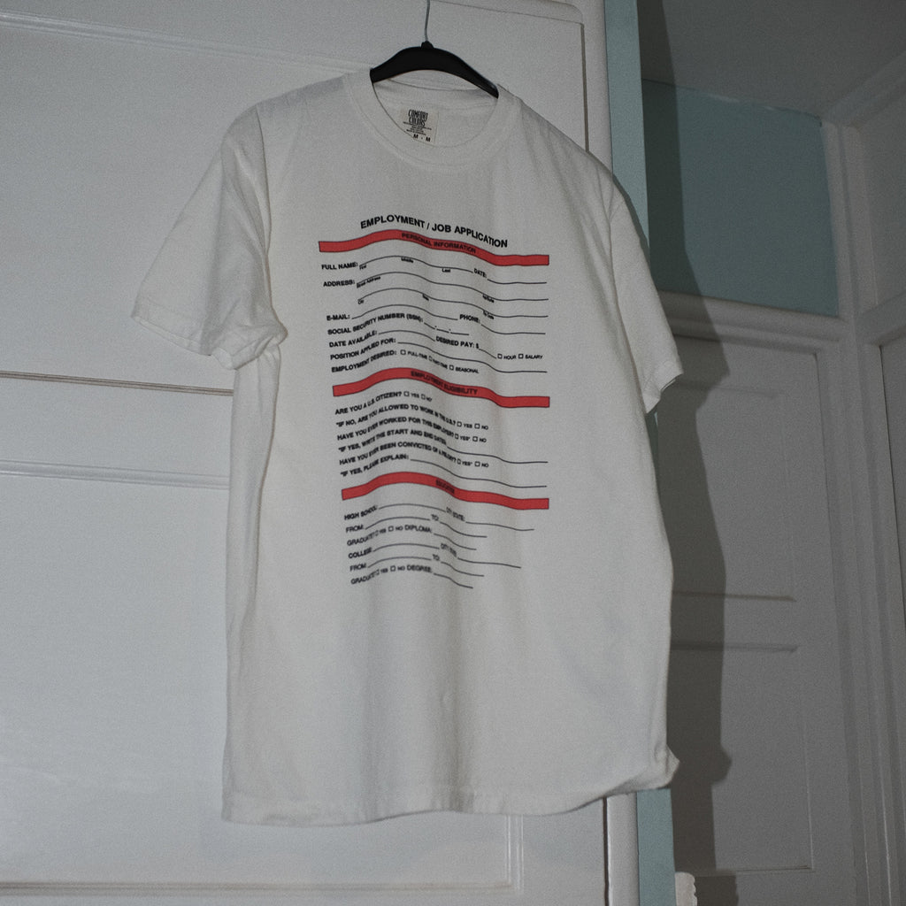 JOB APPLICATION TEE