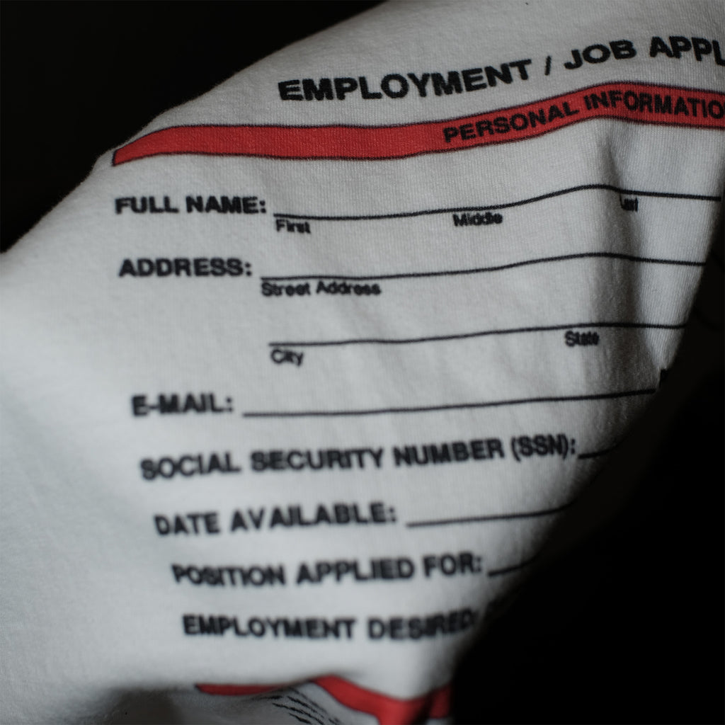 JOB APPLICATION TEE
