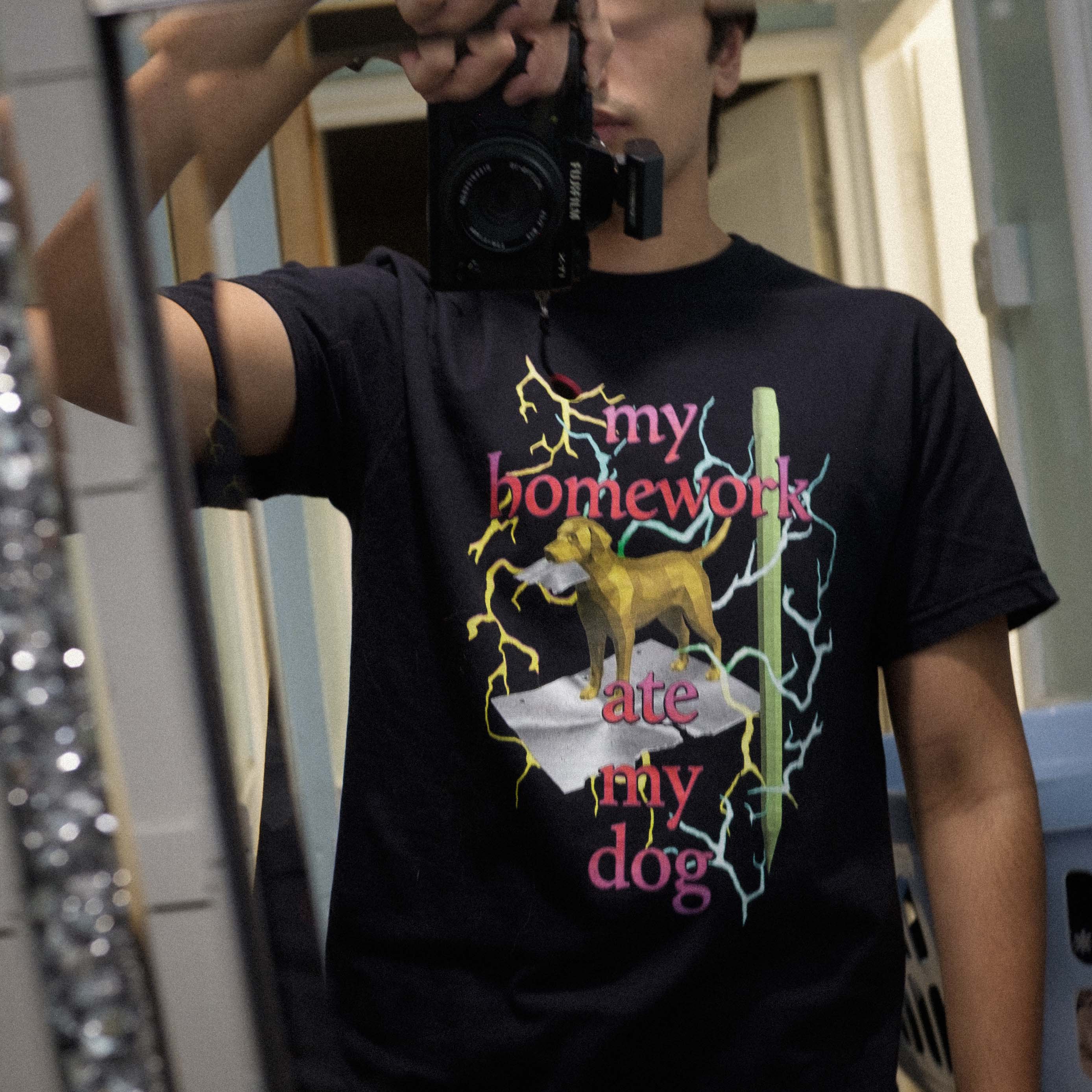 HOMEWORK ATE MY DOG TEE