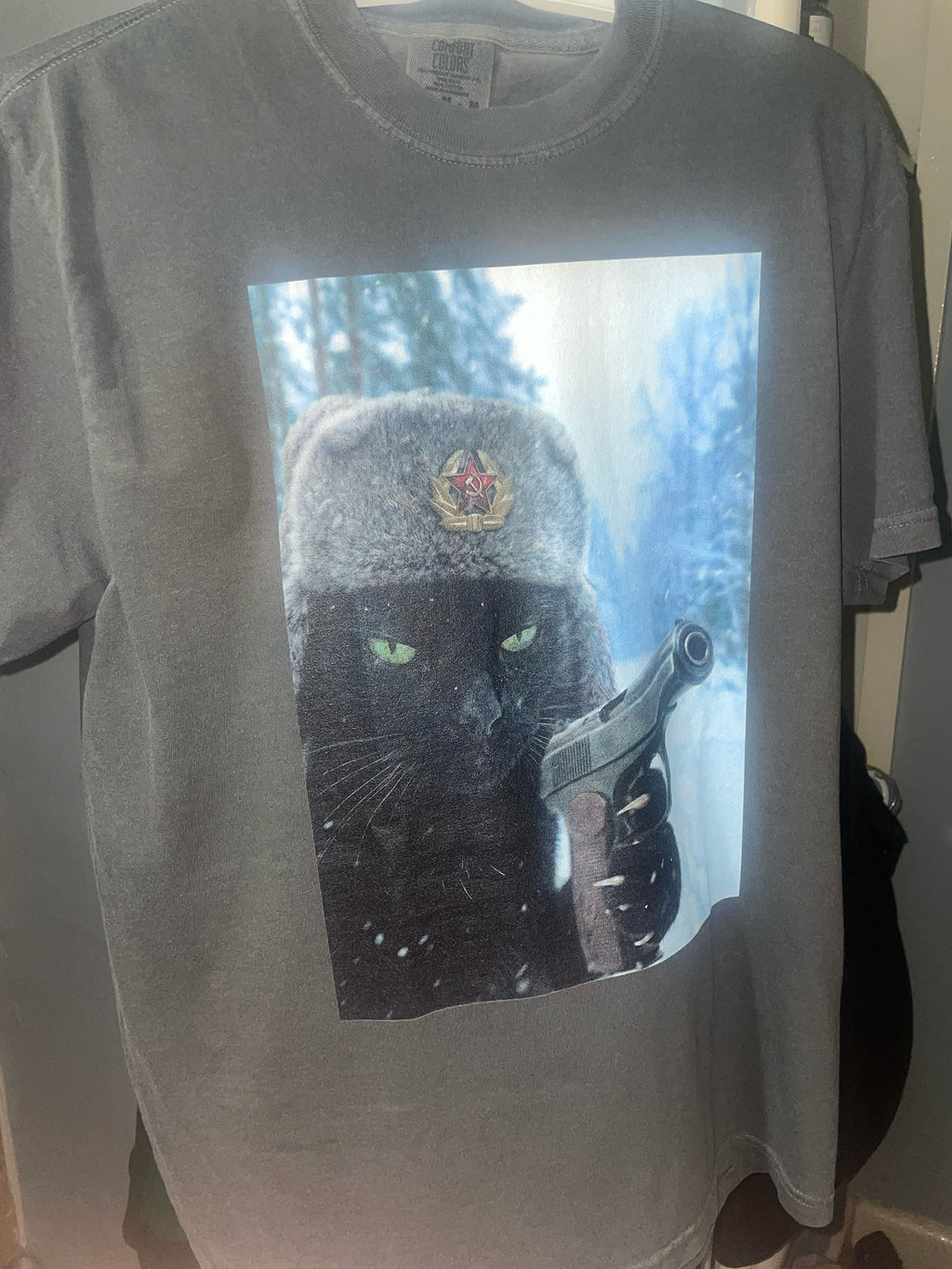 SOVIET CAT TEE