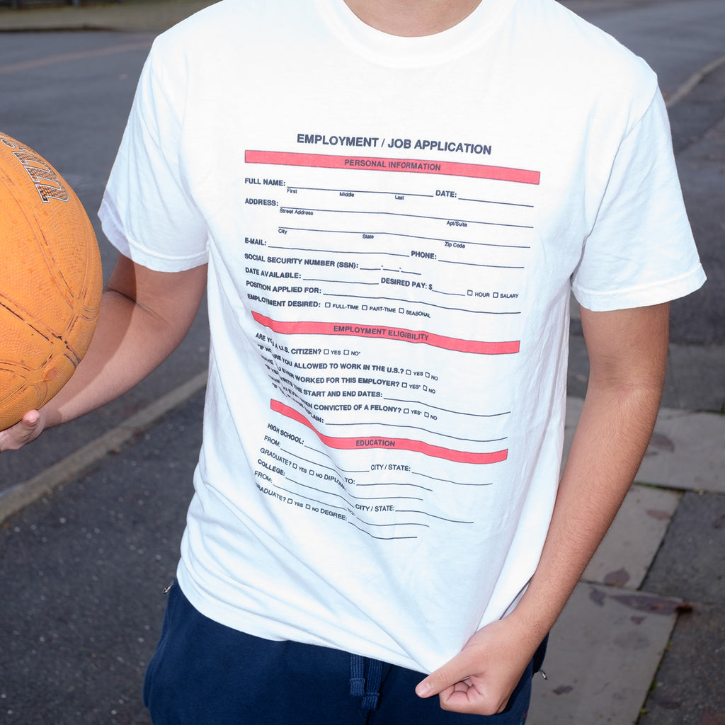 JOB APPLICATION TEE