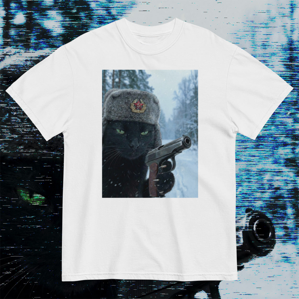 SOVIET CAT TEE